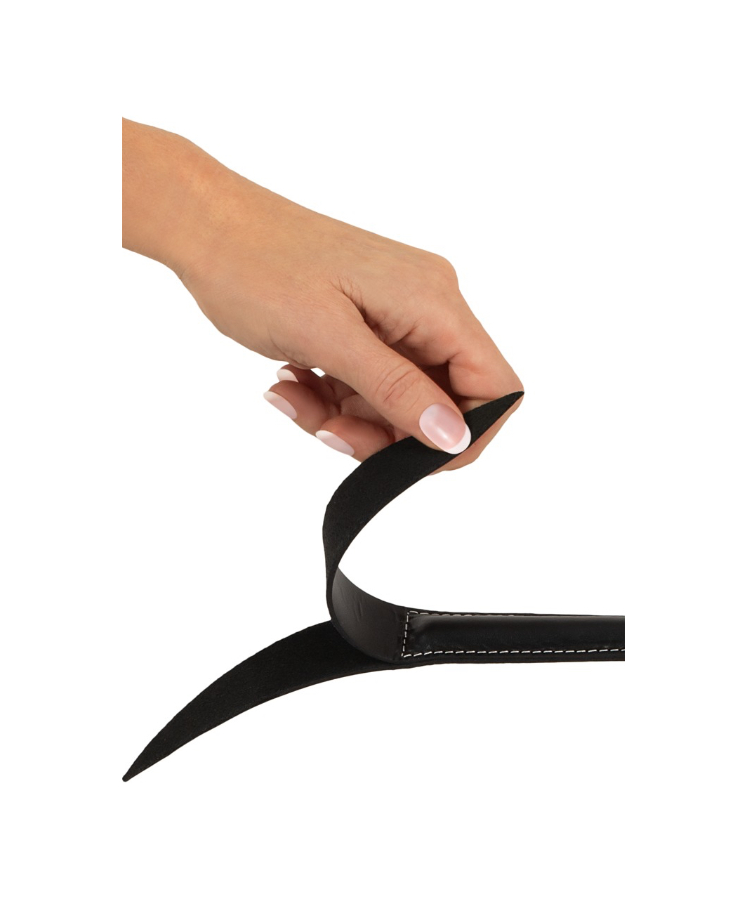 Zado Black Leather Crop - Image 5